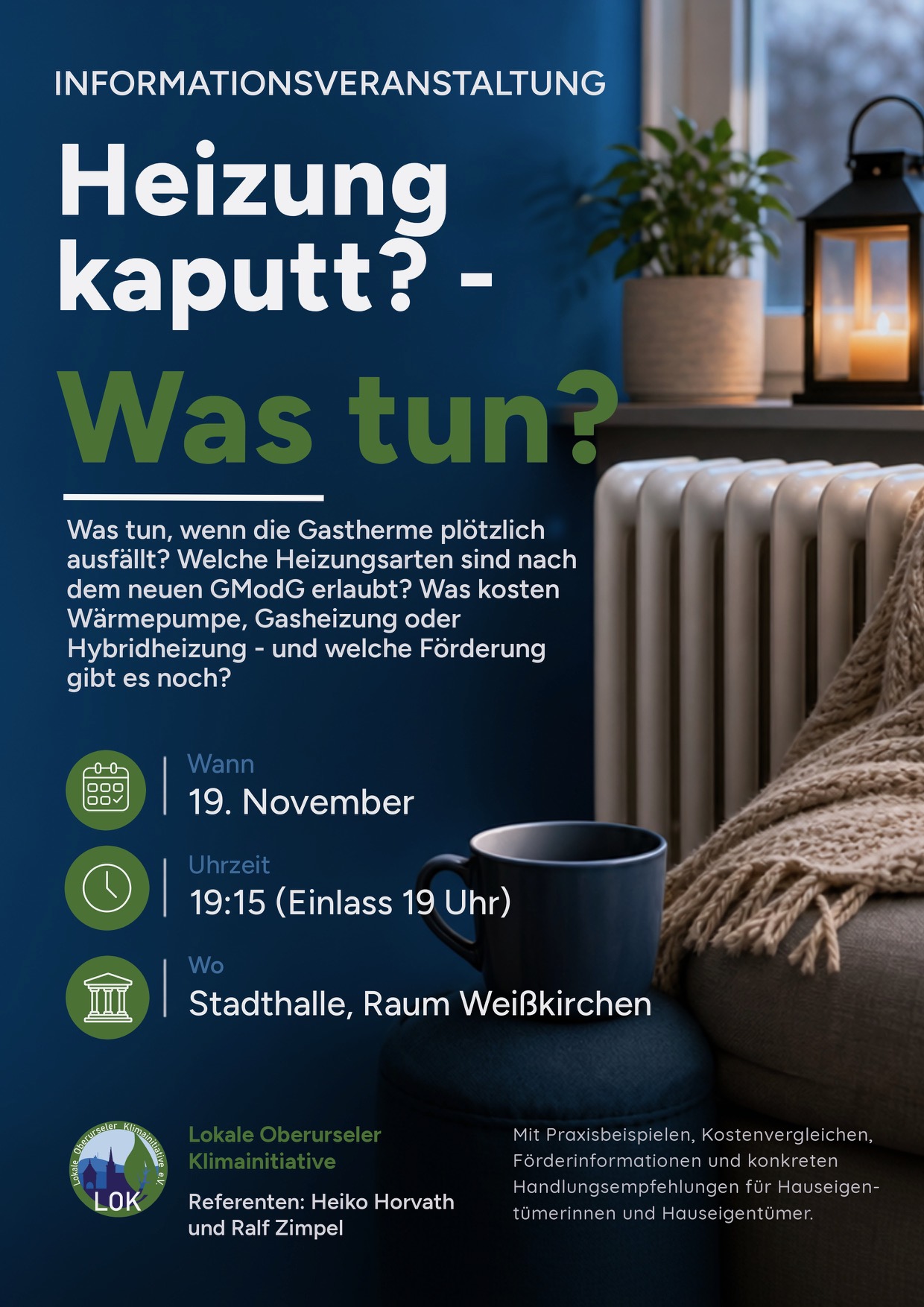 Heizung kaputt? – Was tun?