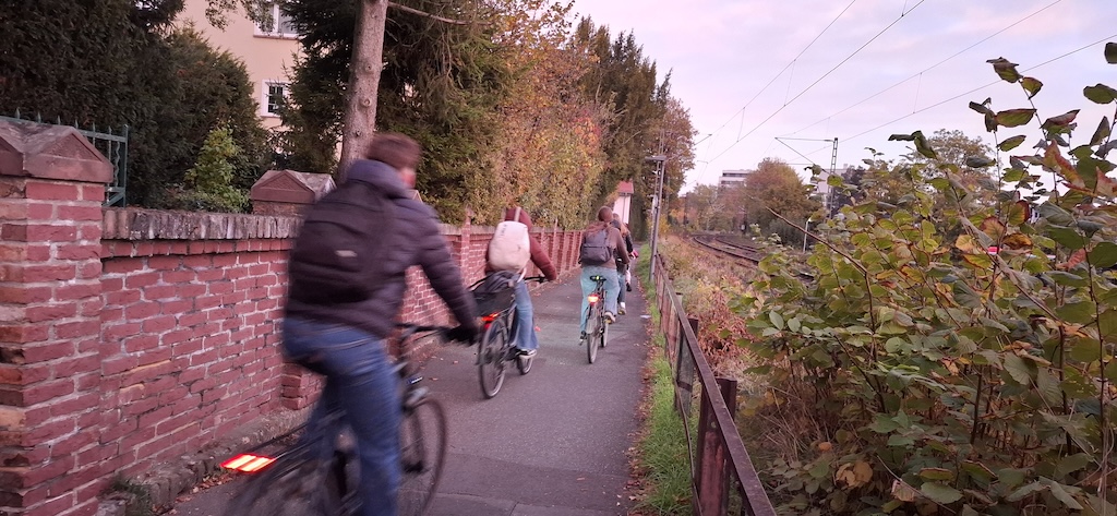 Gattenhöfer Weg ist ein wichtiger Radweg